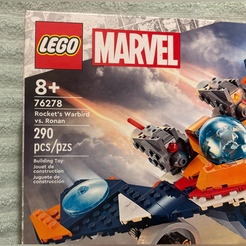 LEGO Marvel The Infinity Saga Rocket's Warbird vs. Ronan 76278 NIB    290 piece - Picture 2 of 6